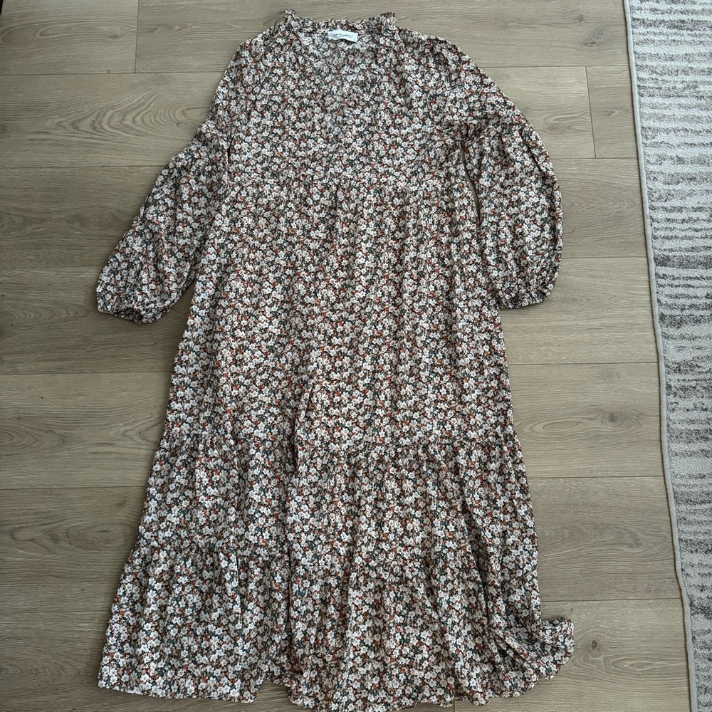 Carly Jean Los Angeles (CJLA) Boho Floral Dress